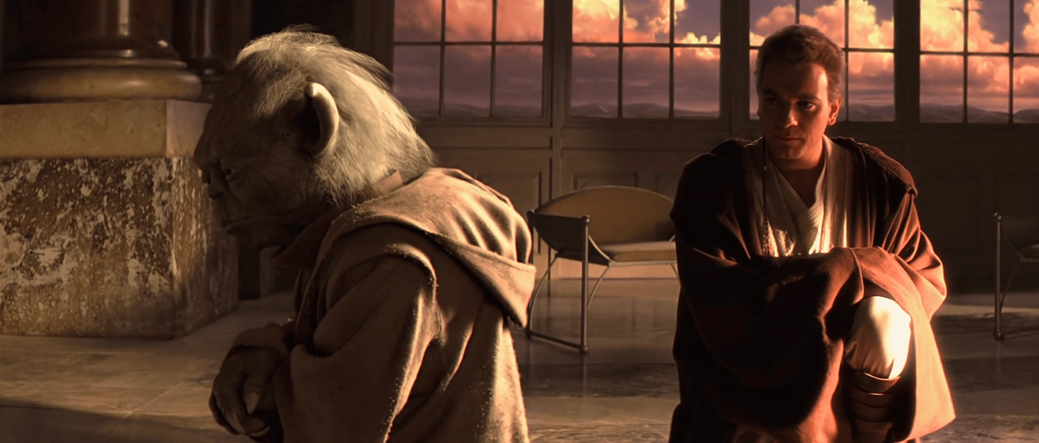 Yoda and Obi-Wan, two different readings of the same failure